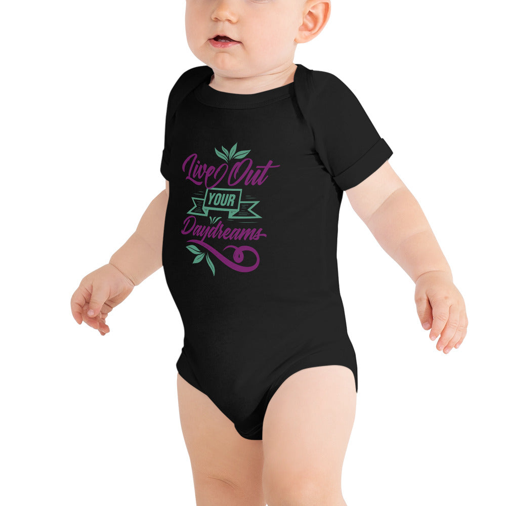 Live Out Your Daydreams Baby short sleeve one piece
