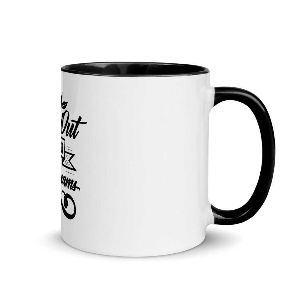 Live Out Your DayDreams - Mug with Color Inside